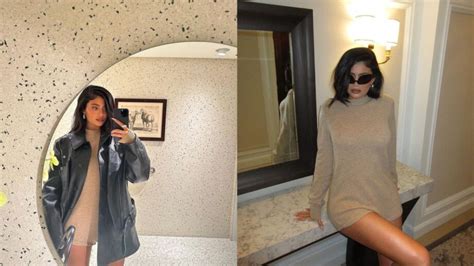 Check Out Kylie Jenner Flaunts Her Beige Romper As She Shares A Photodump On Instagram