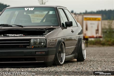 Cacha Style Stanceworks Exclusive Jasons Mk2 Jetta Coupe 9288