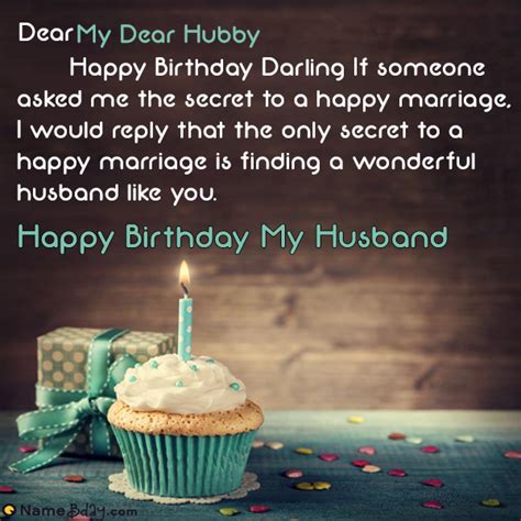 Happy Birthday My Dear Hubby Images Of Cakes Cards Wishes