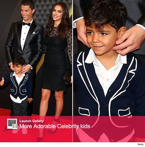 Many people hear the story about adam and eve. Cristiano Ronaldo's Son Makes Super Cute Red Carpet Debut | toofab.com