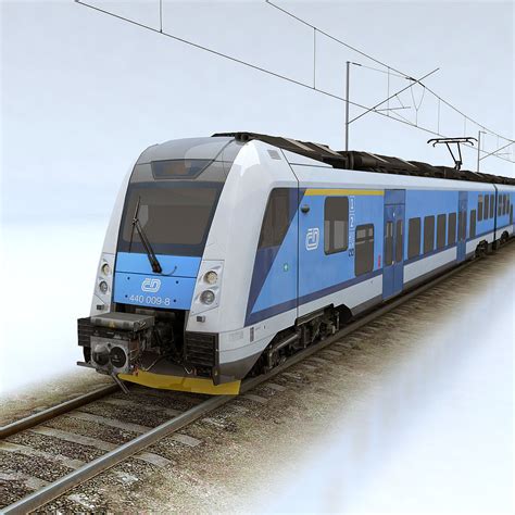 Regio Panter Train 3d Model Game Ready Max Fbx
