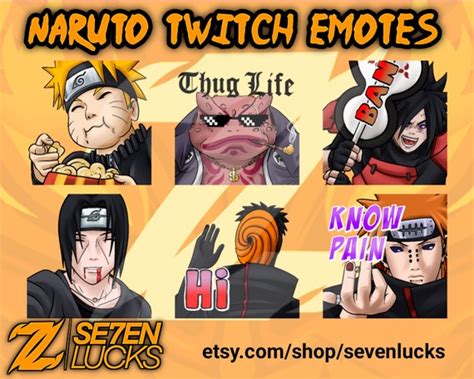 Naruto Twitch Emotes Anime Twitch Emotes Chibi Gamabunta Etsy France