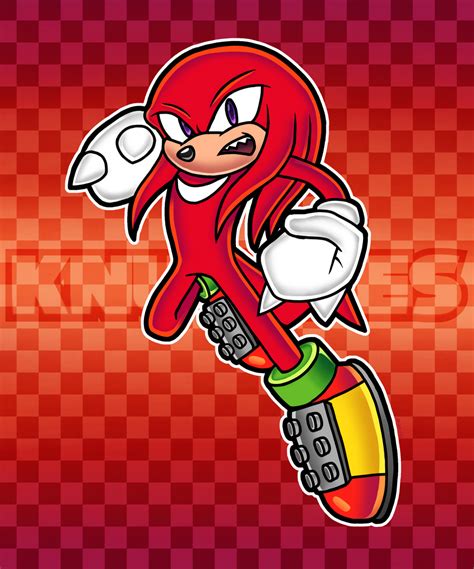 Knuckles The Echidna By Minerpig On Newgrounds