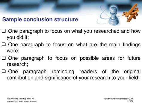 Concluding Your Research