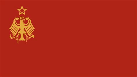 Flag Of A Communist Germany R Vexillology