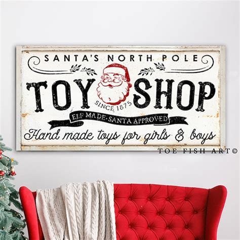 Santas Toy Shop Etsy
