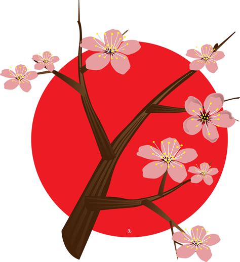 Japan Cherry Clipart Clipground