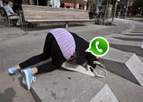 Caídas Graciosas Por Culpa Del Whatsapp Punto Aparte Curiosidades Del Mundo