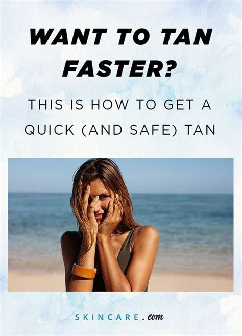 How To Tan Safely And Quickly Powered By Loréal How To Tan Faster Tanning
