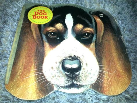 Vintage The Dog Book Paperback 1964 Childrens Story Golden Shape Jan