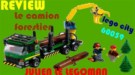 Le Camion Forestier 60059 De Lego City Youtube