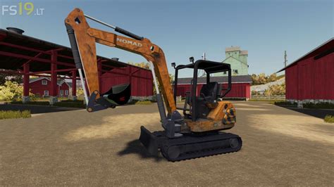 Nomad Mini Excavator V 20 Fs19 Mods Farming Simulator 19 Mods