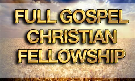 Full Gospel Christian Fellowship Randall Grier Ministries