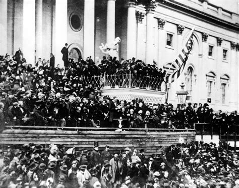 Abraham Lincoln Inaugurated For Second Term As President