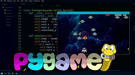 Juego En Python Con Pygame Space Invaders Youtube