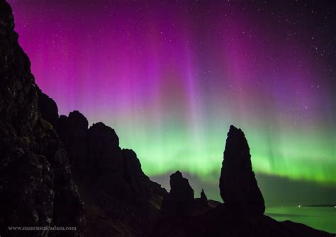 Aurora Above The Storr Isle Of Skye Scotland Places To See See The
