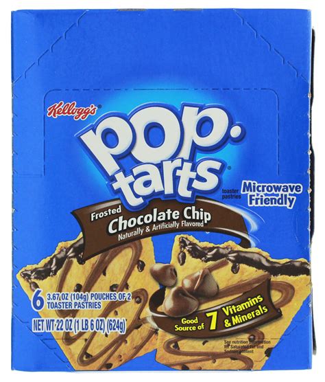 kellogg s pop tarts chocolate chip 12 pack at mighty ape nz