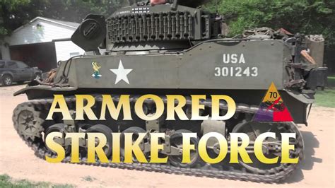 Armored Strike Force 70th Tank Battalion Youtube