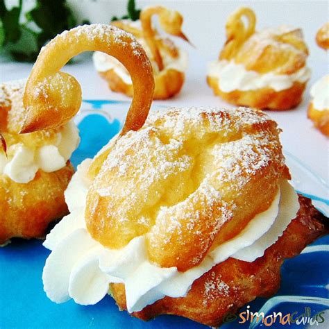 Choux Pastry Swans Swan Pâte à Choux Choux Pastry Pastry Recipes