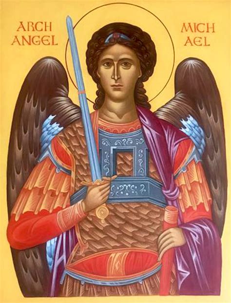 St Michael The Archangel Subject Of This Years Iconography Workshop