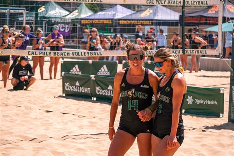 Beach Volleyball Falls To Long Beach State In Big West Championship Mustang News