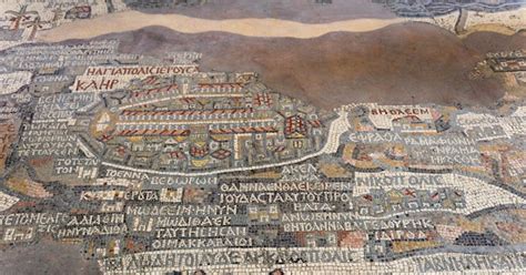 The Madaba Mosaic Map Amusing Planet