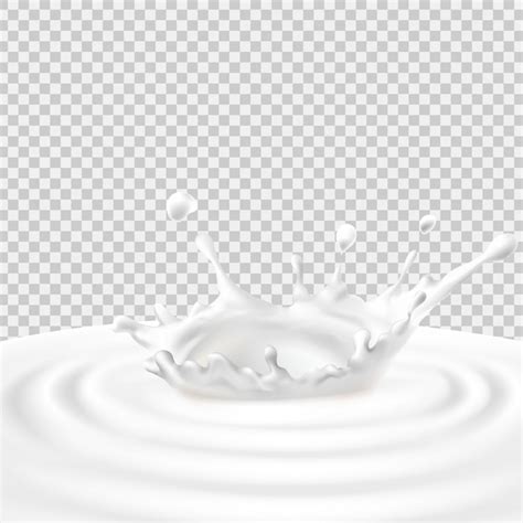 Vector Milk Splash And Pouring Vector Free Download