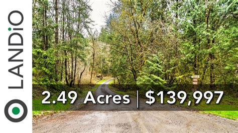 249 Acres Of Land For Sale In Washington With Creek Power And Water