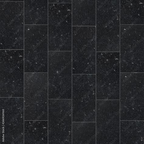 Seamless Texture Of Natural Stone Star Galaxy Black Granite Tile Floor