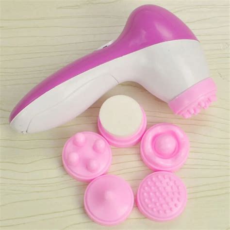 Deep Clean 5 In 1 Electric Facial Cleaner Skin Care Brush Massager