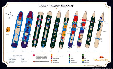 Deck Plans Disney Magic And Disney Wonder • The Disney Cruise Line Blog