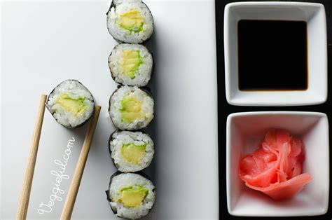 Au Vegan Recipes And Life Avocado Sushi Roll Recipe