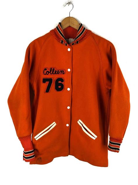 Vintage 🔥vintage 76 Colleen Varsity Jacket Grailed