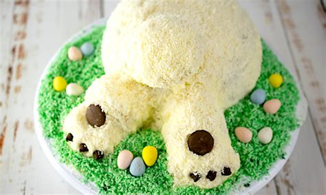 A Delicious Easter Bunny Butt Cake Recipe Honey Lime