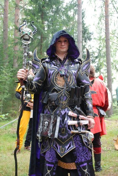 Chaos Mage Larp Props Arm Armor Fantasy Characters