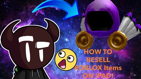 How To Sell Items In Roblox On Ipad Youtube