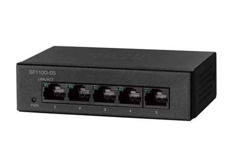Cisco Small Business Sf110d 05 Switch 5 Ports Unmanaged Sf110d