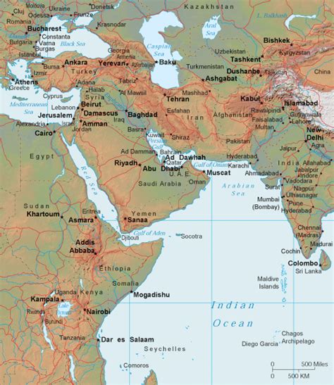 Southwest Asia Map Labeled Asia Countries Printables Map Quiz Game