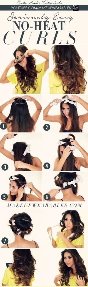 Amazing No Heat Curls With Paper Towels Hair Tutorial Video By