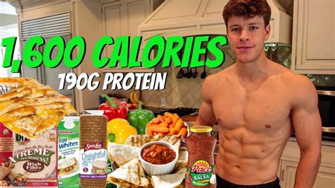 full day of eating 1 600 calories extra low calorie high protein diet and meals youtube