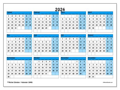 Kalender årlig 2024 39 Michel Zbinden No