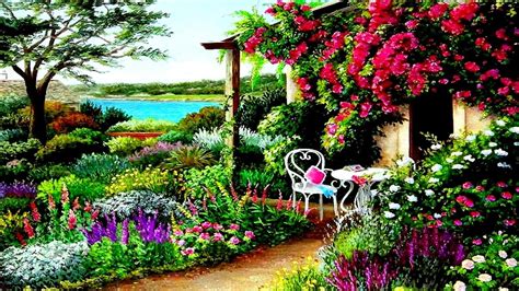 🔥 45 Spring Garden Wallpaper Desktop Wallpapersafari