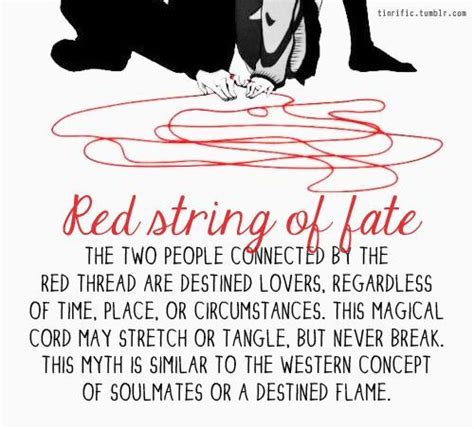 Red String Fate Red String Of Fate Fate Quotes Fate Tattoo