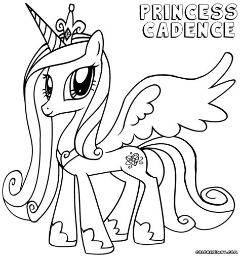 Princess Cadence Coloring Pages Coloring Pages To Download And Print