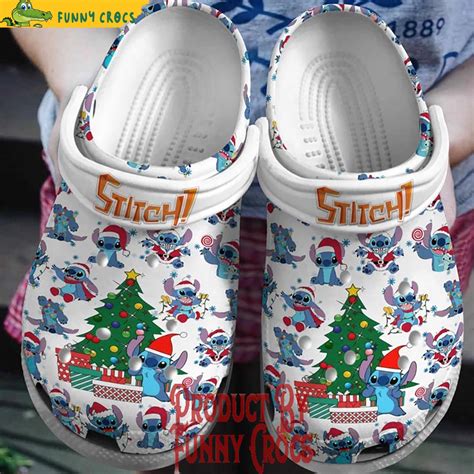 Stitch Christmas Tree Crocs Shoes Discover Comfort And Style Clog