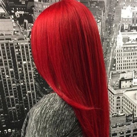 Bright Vivid Red With Pravana Hair Colors Ideas Bright Hair Colors