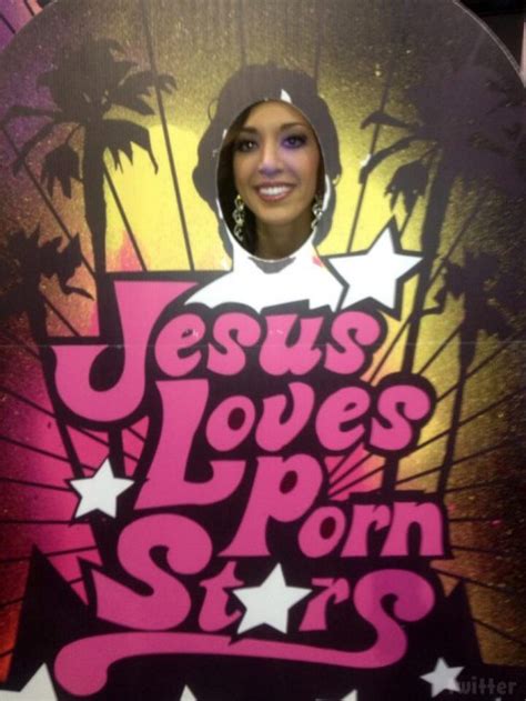Farrah Abraham Poses For Jesus Loves Porn Stars Photo And More At