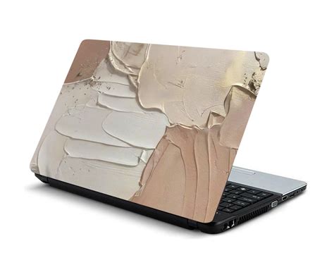 Nude Textures Skin Laptop Strokes Of Paint Vinyl Dell HP Chromebook
