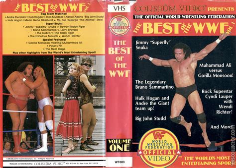 Best Of The Wwf Vol 13 Vhs Coliseum Video Wwe Wcw Nwa Aew Roh Impact Wrestling Lagoagrio