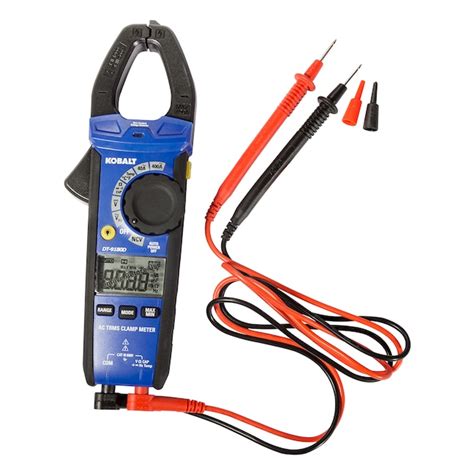 Kobalt Non Contact Digital Clamp Meter Multimeter 400 Amp 600v Volt In